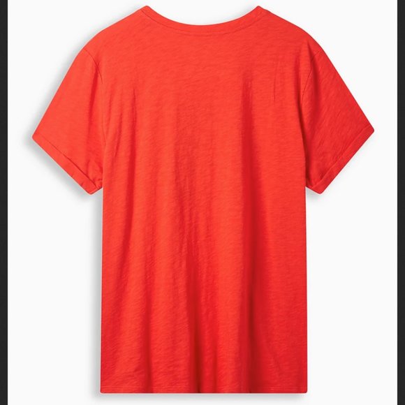 Torrid MY VALENTINE HAS PAWS Red Tee Plus 5X-28 - Picture 2 of 3